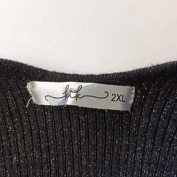 Pencil dress, low back, plus size 2X, full stretch. - Picture 10 of 15